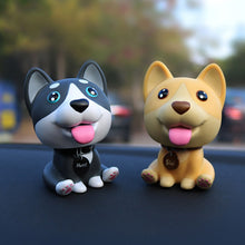 Load image into Gallery viewer, Cutest Husky and Shiba Inu Love Car Bobbleheads-Car Accessories-Bobbleheads, Car Accessories, Dogs, Figurines, Shiba Inu, Siberian Husky-4
