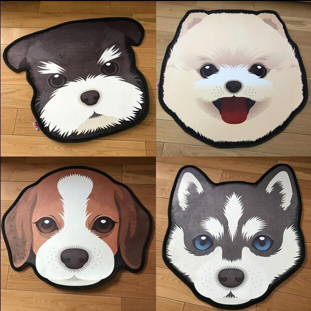 Cute Sleeping Chibi Dog Area Rug Funny Hunting Rug Huntings Printing Floor  Mat Carpet Doggo Area