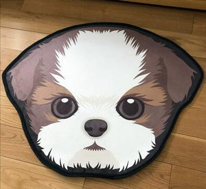 Image of a super cute shih tzu rug