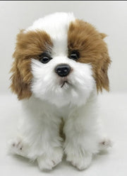 image of an adorable shih tzu stuffed animal soft toy