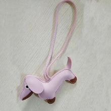 Load image into Gallery viewer, Image of a dachshund accessory in the color pink