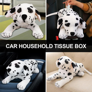 Dalmatian Love Soft Plush Tissue Box-Home Decor-Dalmatian, Dogs, Home Decor-11