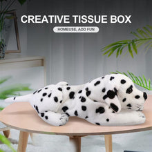 Load image into Gallery viewer, Dalmatian Love Soft Plush Tissue Box-Home Decor-Dalmatian, Dogs, Home Decor-12