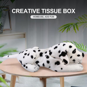 Dalmatian Love Soft Plush Tissue Box-Home Decor-Dalmatian, Dogs, Home Decor-12