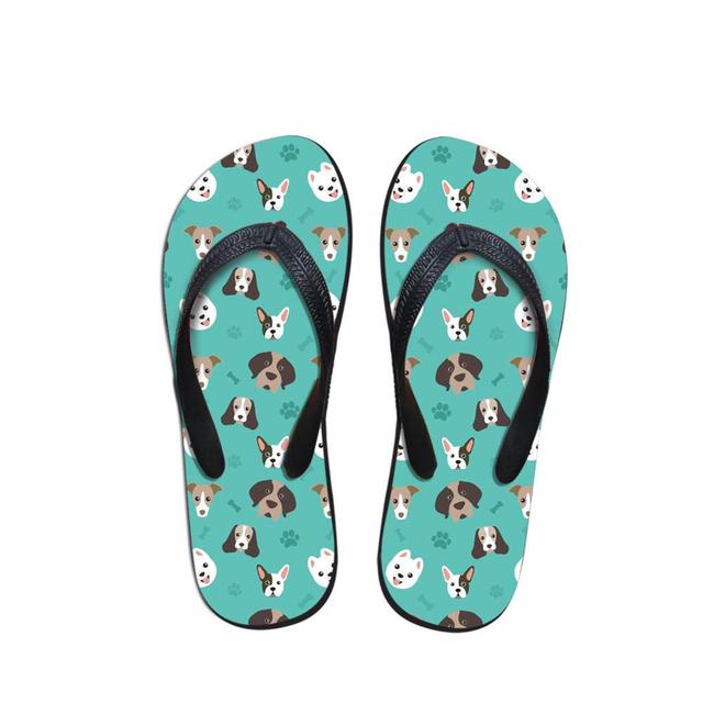 Doggo Love Simple Slippers-Footwear-Cocker Spaniel, Dogs, Footwear, French Bulldog, Greyhound, Pomeranian, Saint Bernard, Slippers, Whippet-5-1