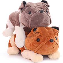 Load image into Gallery viewer, Image of two English Bulldog stuffed animals