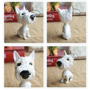 Extra Large Dalmatian BobbleheadCar AccessoriesWest Highland Terrier