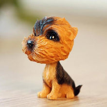 Load image into Gallery viewer, Image of a yorkshire terrier bobblehead
