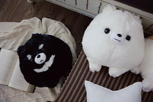 Load image into Gallery viewer, Image of two adorable stuffed Dog plush toy pillows looking up