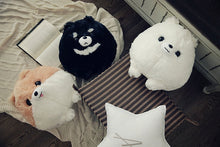 Load image into Gallery viewer, image of three doggo plush toy pillows