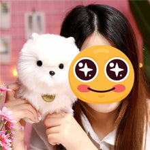Load image into Gallery viewer, Fluffy White Pomeranian Stuffed Animal Plush Toy-Soft Toy-Dogs, Home Decor, Pomeranian, Soft Toy, Stuffed Animal-5