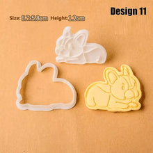 Load image into Gallery viewer, Image of a super cute french bulldog cookie cutter in design 11
