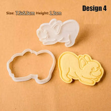Load image into Gallery viewer, Image of a super cute french bulldog cookie cutter in design 4