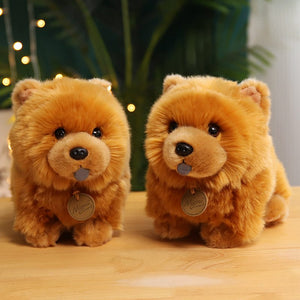 Fuzzy Chow Chow Stuffed Animal Plush Toy-Soft Toy-Chow Chow, Dogs, Home Decor, Soft Toy, Stuffed Animal-15