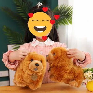Fuzzy Chow Chow Stuffed Animal Plush Toy-Soft Toy-Chow Chow, Dogs, Home Decor, Soft Toy, Stuffed Animal-9
