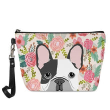 Load image into Gallery viewer, German Shepherd in Bloom Make Up BagAccessoriesFrench Bulldog