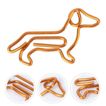 Load image into Gallery viewer, image of dachshund paperclips close up