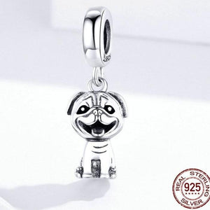 Image of a super cute Pug pendant