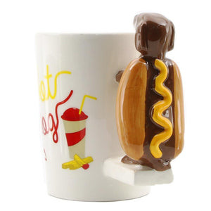 Image of sausage dog mug