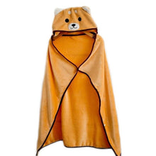 Load image into Gallery viewer, Husky and Akita / Shiba Inu Hooded Plush Cloak BlanketBlanket