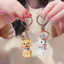 Load image into Gallery viewer, I Love My Samoyed Keychain-Accessories-Accessories, Dogs, Keychain, Samoyed-13