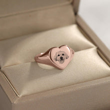 Load image into Gallery viewer, Love Your Furry Friend Forever: Personalized Dog Rings in Silver, Gold, Rose Gold-Personalized Dog Gifts-Dogs, Jewellery, Personalized Dog Gifts, Ring-8