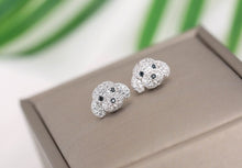 Load image into Gallery viewer, Image of super cute 925 sterling silver Maltese Earrings in design 2