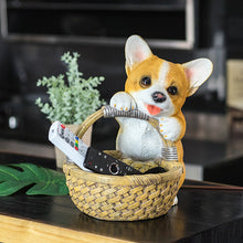 Load image into Gallery viewer, Most Helpful Shiba Inu Large Desktop Organiser-Home Decor-Bathroom Decor, Dogs, Home Decor, Shiba Inu, Statue-Corgi-10