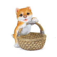Load image into Gallery viewer, Most Helpful Shiba Inu Large Desktop Organiser-Home Decor-Bathroom Decor, Dogs, Home Decor, Shiba Inu, Statue-2