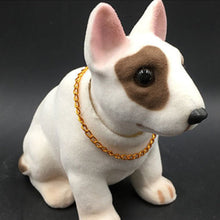 Load image into Gallery viewer, Nodding Bull Terrier Smooth Coat Bobblehead-Car Accessories-Bobbleheads, Bull Terrier, Car Accessories, Dogs-9