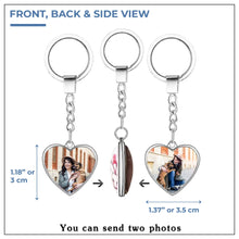 Load image into Gallery viewer, Stylish Personalized Dog Keychains: 4 Designs &amp; Double-Sided Glass-Personalized Dog Gifts-Accessories, Dogs, Keychain, Personalized Dog Gifts-2
