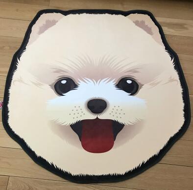 Pomeranian Dog Rug Ourdoor Carpet - Peto Rugs