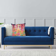 Whippet / Greyhound in Bloom Cushion Cover-Home Decor-Cushion Cover, Dogs, Greyhound, Home Decor, Whippet-3