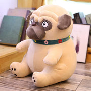 Image of a Pug stuffed animal soft toy