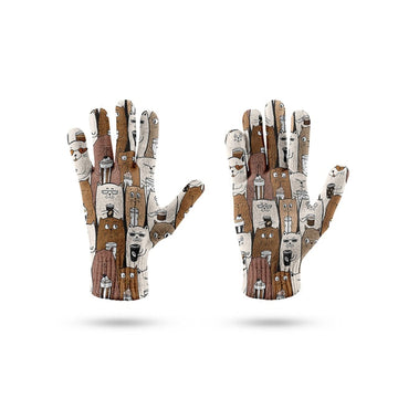 Pug Love Touch Screen Gloves-Accessories-Accessories, Dogs, Gloves, Pug-Cats 5-One Size-13