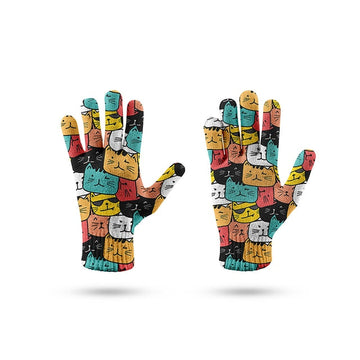 Pug Love Touch Screen Gloves-Accessories-Accessories, Dogs, Gloves, Pug-Cats 7-One Size-15