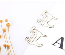 Load image into Gallery viewer, Image of pug paper clips