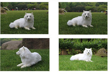 Load image into Gallery viewer, Realistic Samoyed Stuffed Animal Plush Toy-Soft Toy-Dogs, Home Decor, Samoyed, Soft Toy, Stuffed Animal-3