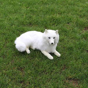 Realistic Samoyed Stuffed Animal Plush Toy-Soft Toy-Dogs, Home Decor, Samoyed, Soft Toy, Stuffed Animal-5