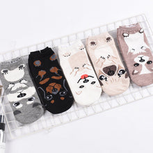 Load image into Gallery viewer, Samoyed Love Womens Cotton Socks-Apparel-Accessories, Dogs, Samoyed, Socks-7