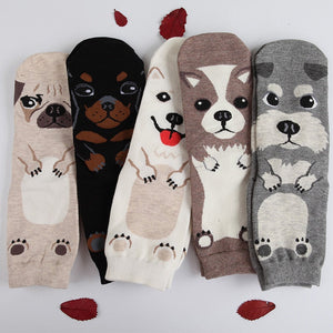 Samoyed Love Womens Cotton Socks-Apparel-Accessories, Dogs, Samoyed, Socks-9