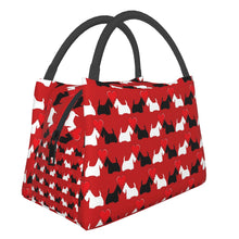 Load image into Gallery viewer, Image of Scottish Terrier lunch bag in an adorable Scottish Terrier design