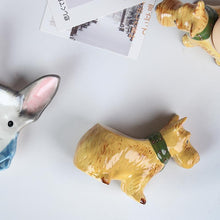 Load image into Gallery viewer, Scottish Terrier Love Ceramic Egg Holder - 2 pcsHome Decor