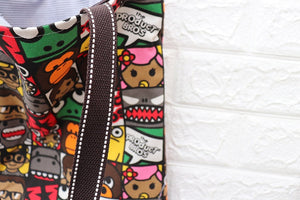 Shiba Inu Love Canvas Tote Handbags-Accessories-Accessories, Bags, Dogs, Shiba Inu-6