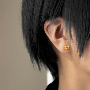 Shiba Inu Love Women's Silver Stud Earrings-Dog Themed Jewellery-Dogs, Earrings, Jewellery, Shiba Inu-7