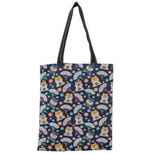 Load image into Gallery viewer, Image of a super cute Shiba Inu tote bag in design 1