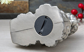 Silver Poodle Love Piggy Bank Statue-Home Decor-Dogs, Home Decor, Piggy Bank, Poodle, Statue-7