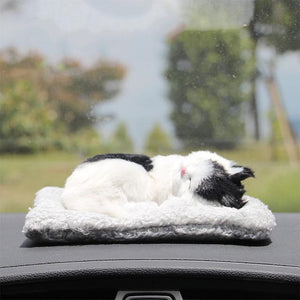 Sleeping Border Collie Car Air FreshenerCar AccessoriesMilky Cat