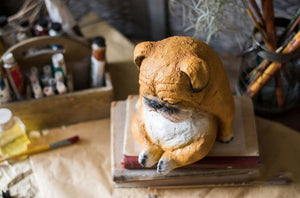 Sleeping English Bulldog Garden Statue-Home Decor-Dogs, English Bulldog, Home Decor, Statue-8