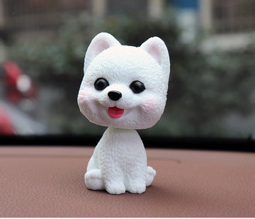 Smiling Corgi Love Bobble Head-Car Accessories-Bobbleheads, Car Accessories, Corgi, Dogs, Figurines-16